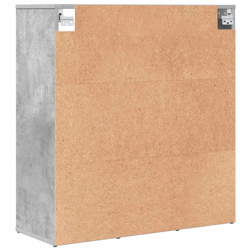 Batu skrynia Betono pilka 77,5 x 30 x 83,5 cm Apdirbta mediena