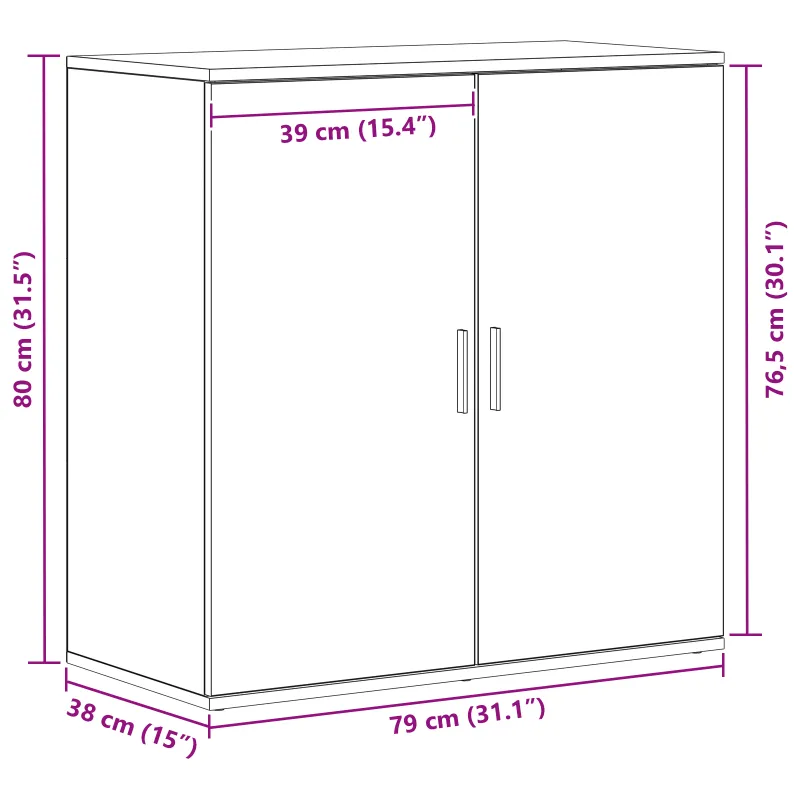 Kabalas Senas medis 79 x 38 x 80 cm Apdirbta mediena