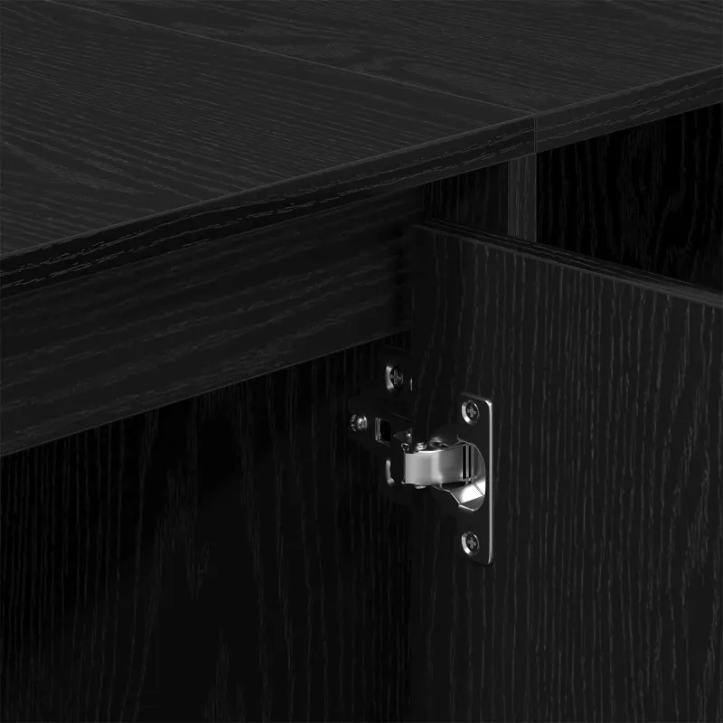 Televizoriaus spintelė 130 x 35 x 50 cm Juodojo ąžuolo