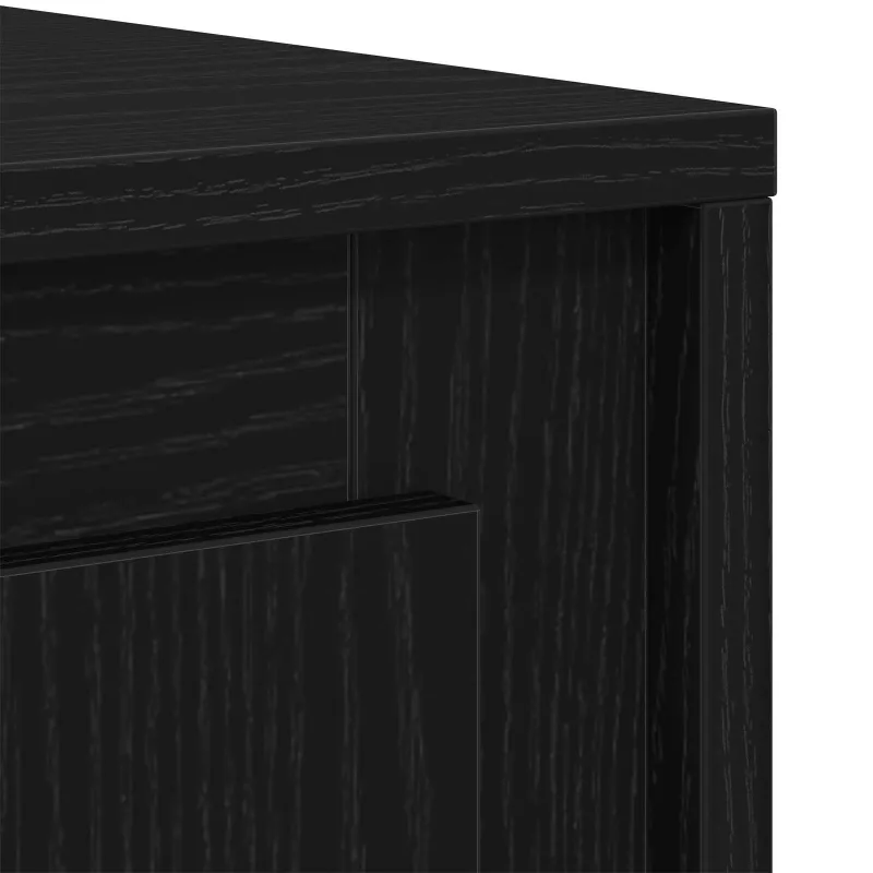 Kabalas Juodas ąžuolas 102 x 35 x 55 cm Apdirbta mediena