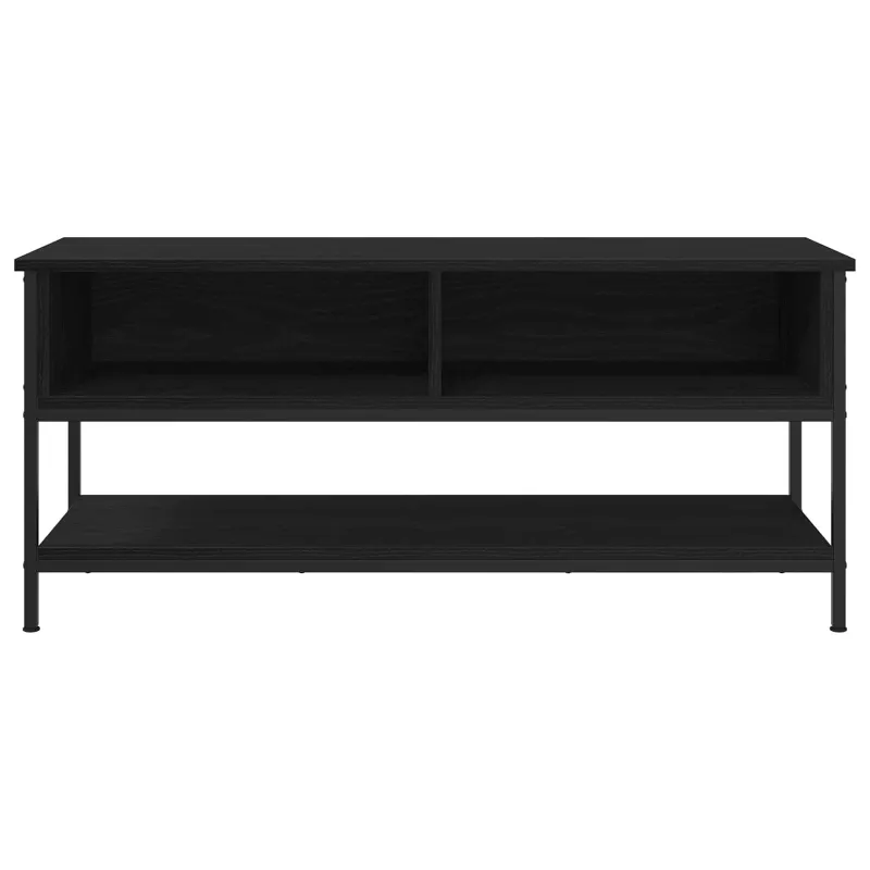 TV spintelių komplektas Juodas ąžuolas 100 x 35 x 45 cm