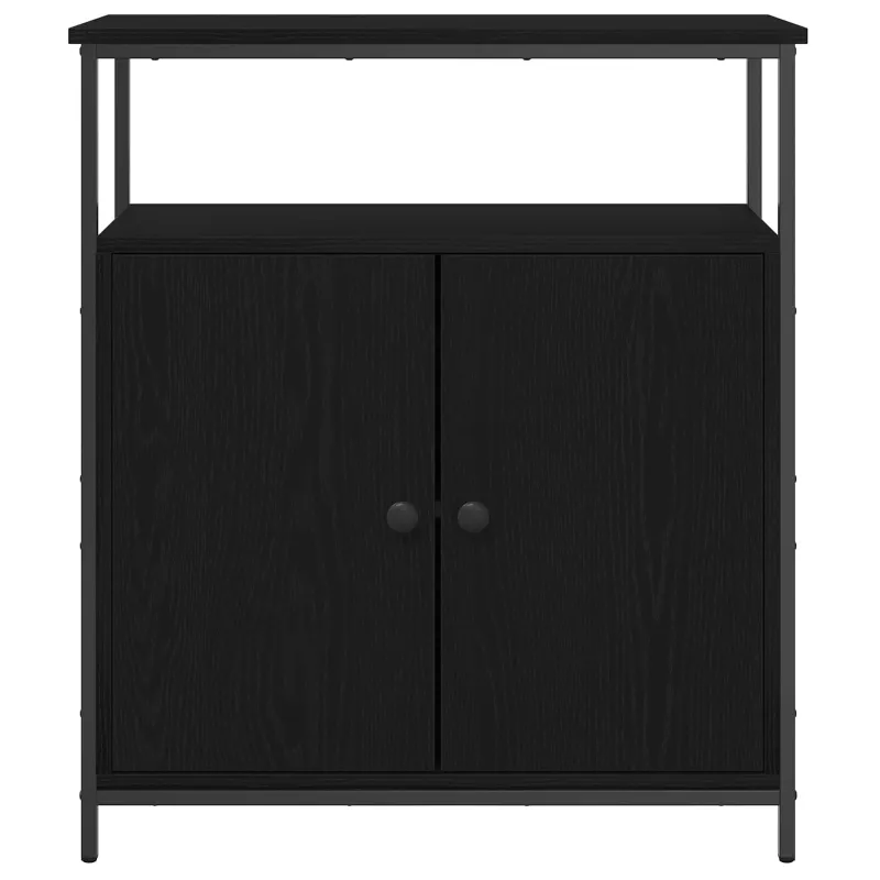 Kabalas Juodas ąžuolas 70 x 30 x 80 cm Apdirbta mediena