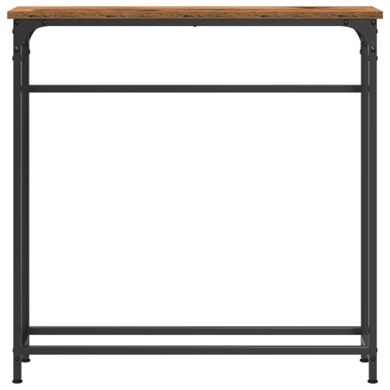 Konsolinis stalas su lentyna Senas medis 75 x 19,5 x 75 cm