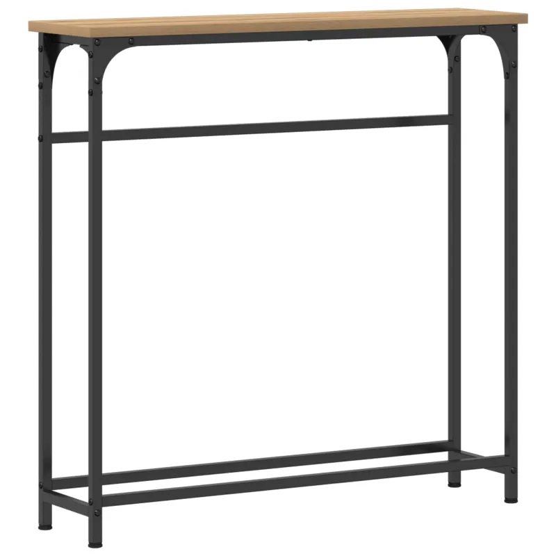 Konsolinis stalas Amatininkų ąžuolas 75 x 19,5 x 75 cm