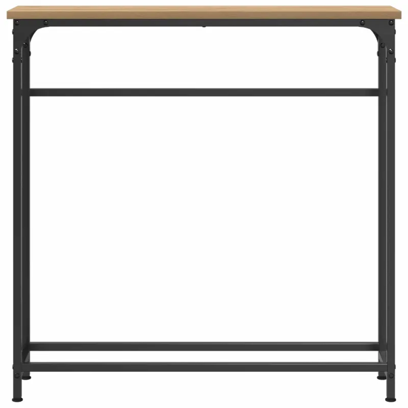 Konsolinis stalas Amatininkų ąžuolas 75 x 19,5 x 75 cm