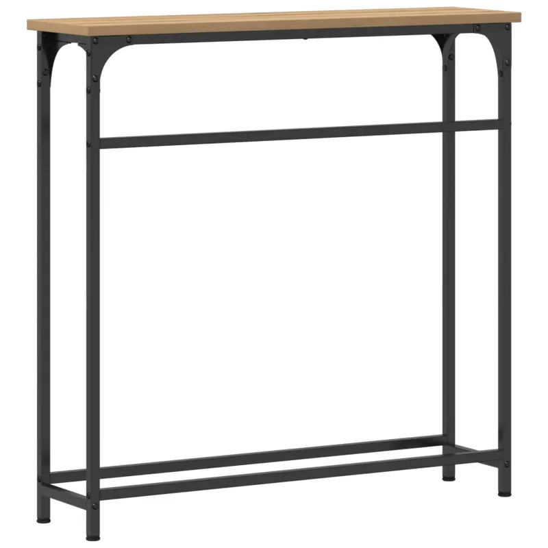 Konsolinis stalas Amatininkų ąžuolas 75 x 19,5 x 75 cm