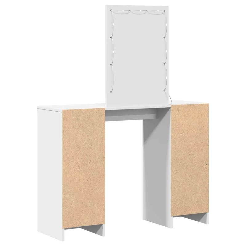 Makiažo stalas Balta 102 x 33 x 135 cm Apdirbta mediena