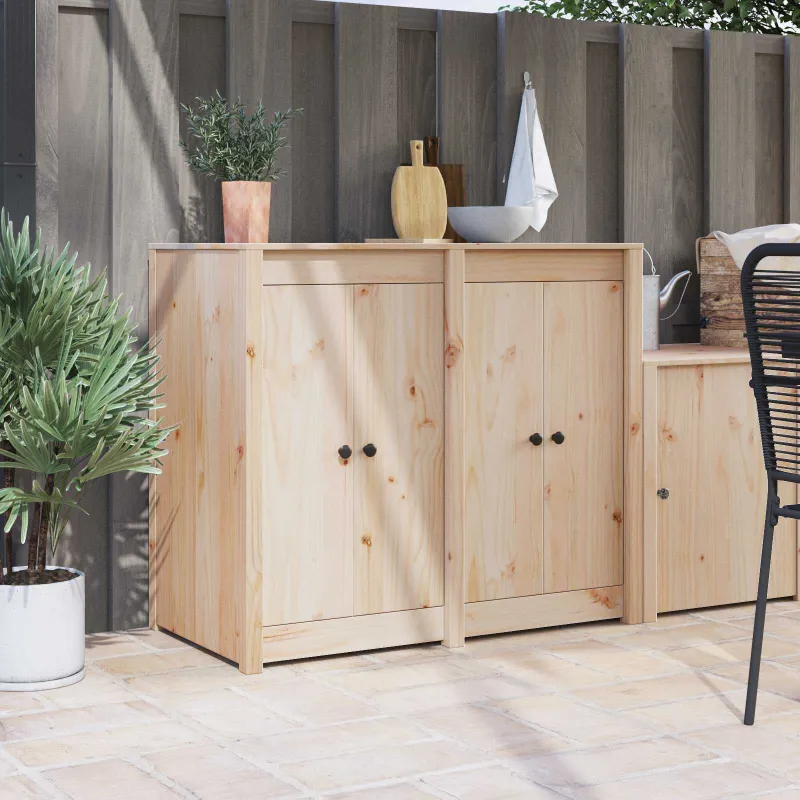 Virtuvės durys MEPPEL 2 pcs Kreminė 50 x 9 x 82 cm