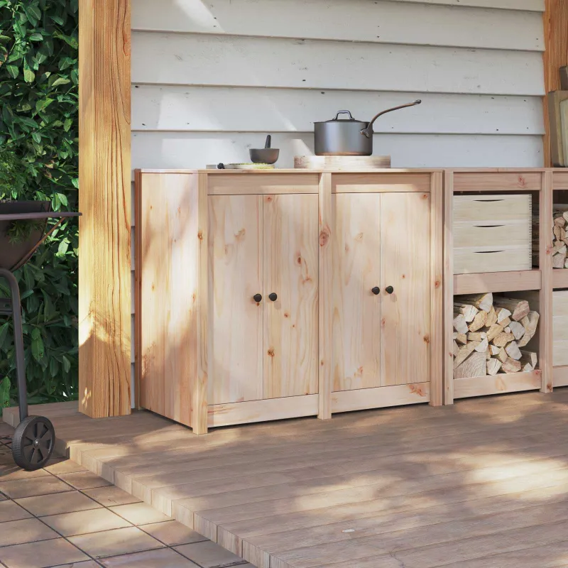 Virtuvės durys MEPPEL 2 pcs Kreminė 50 x 9 x 82 cm