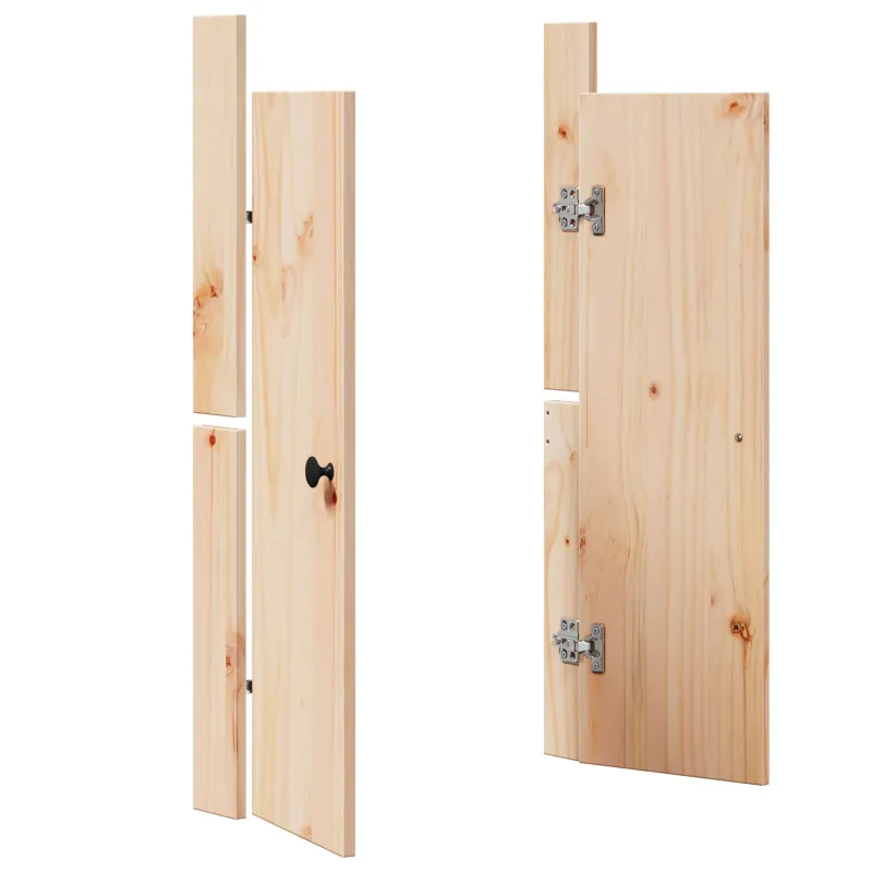 Virtuvės durys MEPPEL 2 pcs Kreminė 50 x 9 x 82 cm