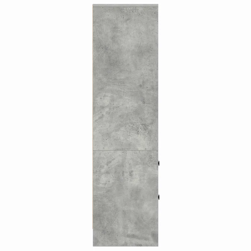 Aukštas spintelė su stalčių Betono pilka 45,5 x 34 x 127 cm