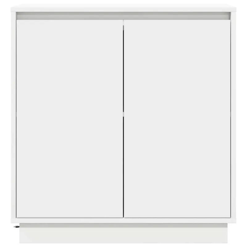 LED Bufetas skirtas Balta 71 x 34,5 x 75 cm Apdirbta mediena