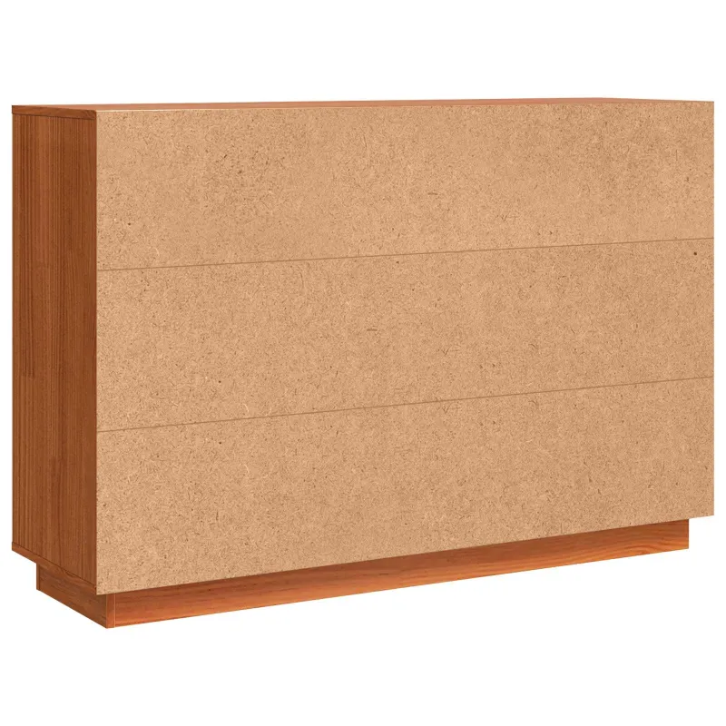 Kabalas Rudas ąžuolas 111 x 34 x 75 cm Kietos pušies mediena