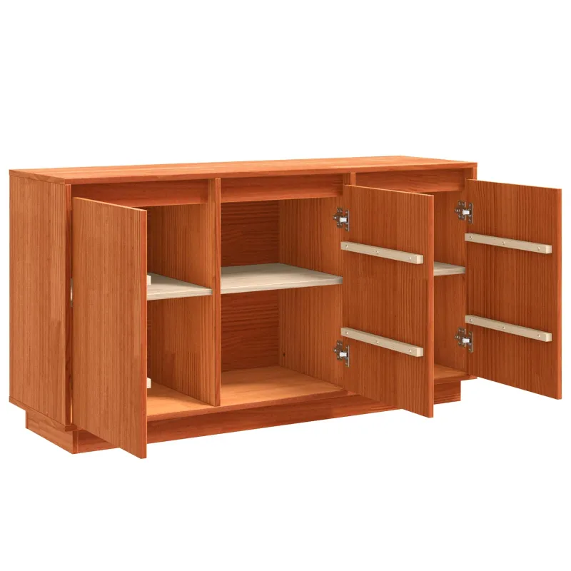 Kabalas Rudas ąžuolas 111 x 34 x 60 cm Kietos pušies mediena