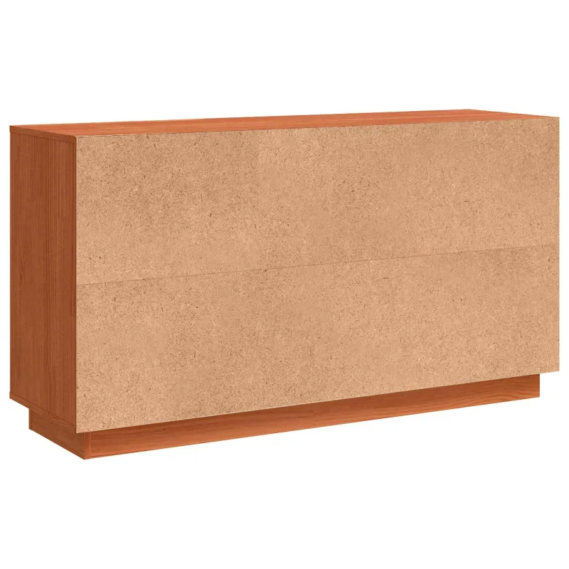Kabalas Rudas ąžuolas 111 x 34 x 60 cm Kietos pušies mediena