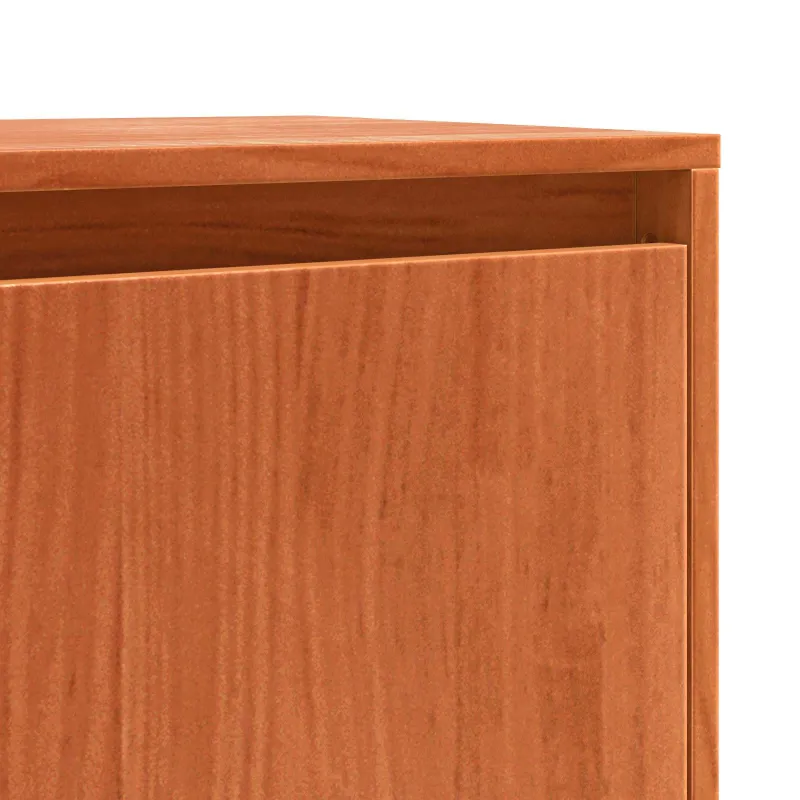 Kabalas Rudas ąžuolas 111 x 34 x 60 cm Kietos pušies mediena