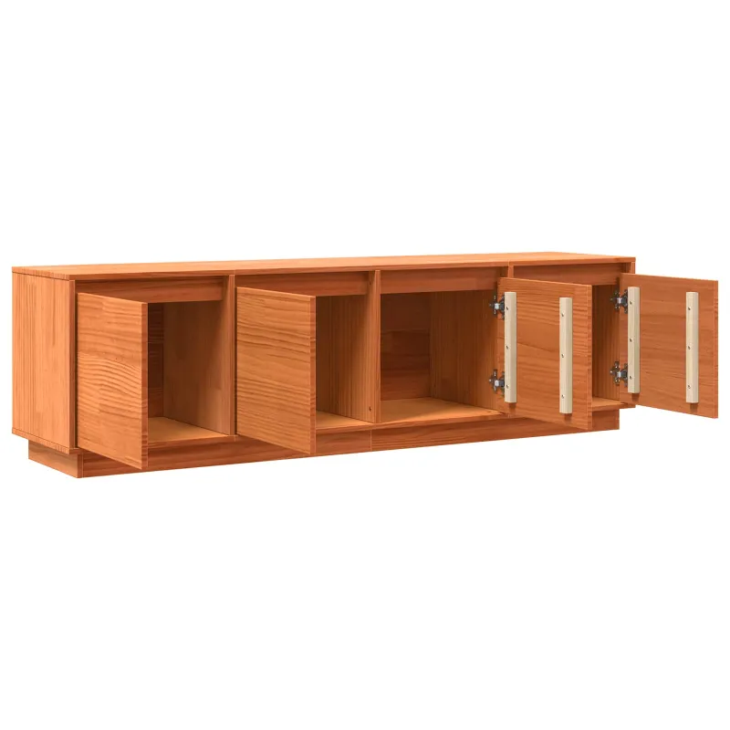 Televizoriaus spintelė Ruda 156 x 37 x 45 cm Apdirbta mediena