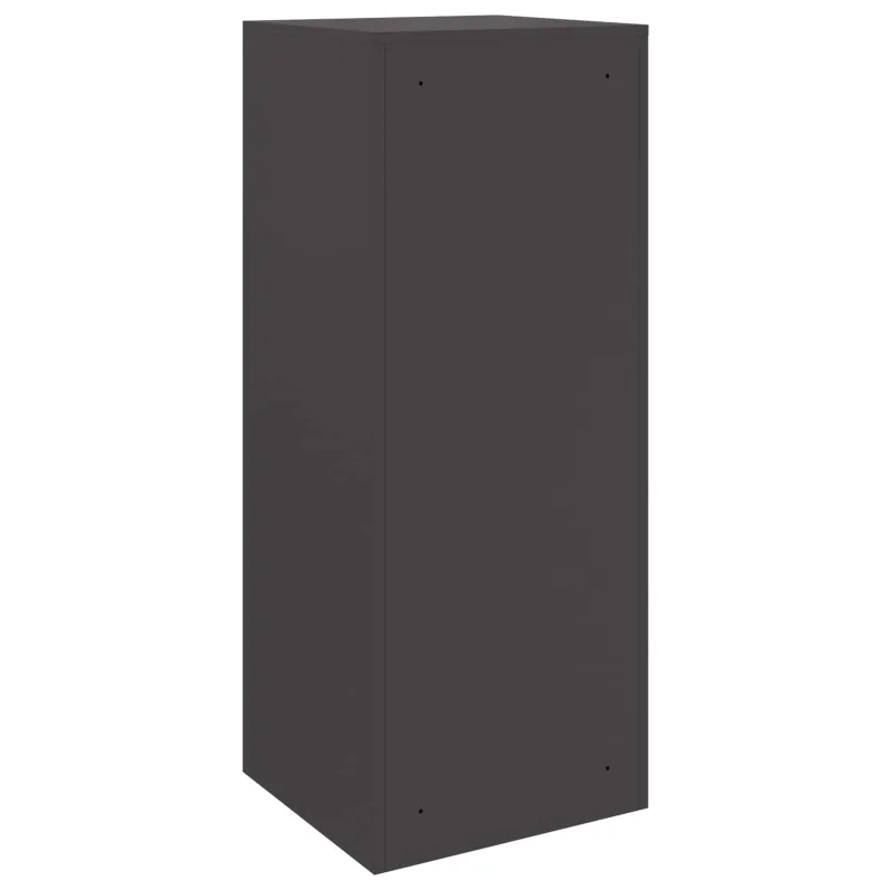 Siuntų dėžutė su saugykla Juoda 41 x 38 x 103 cm Plienas