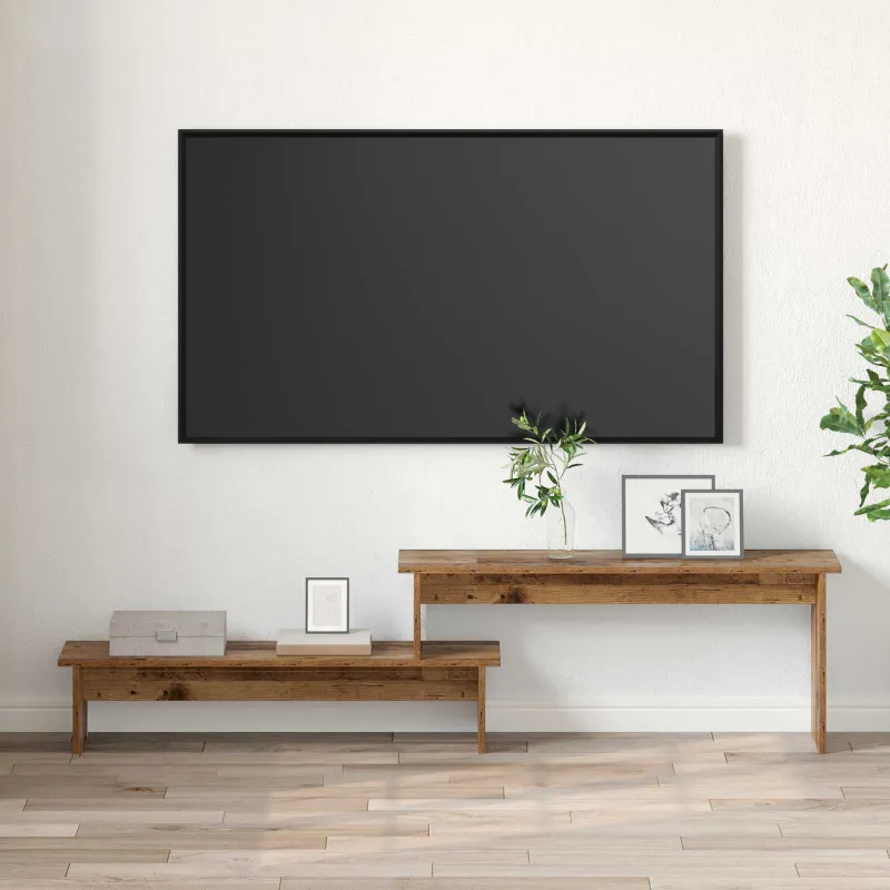 TV spintelių komplektas Senovinis medis 180 x 30 x 43 cm