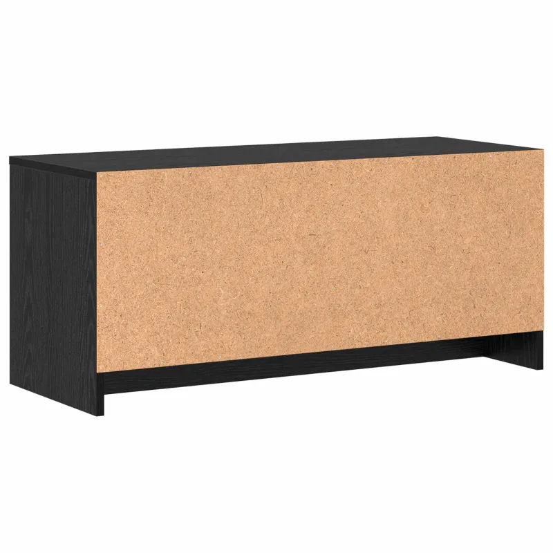 TV spintelių komplektas Juodas ąžuolas 90 x 35 x 40 cm