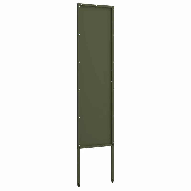 Sodo privatumo ekranas „Fretwork“ Alyvuogių žalia 32 x 140 cm