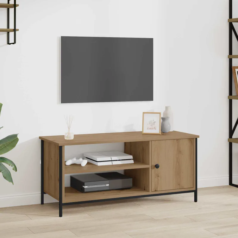 Televizoriaus spintelė Amatininkų ąžuolas 100 x 40 x 45 cm