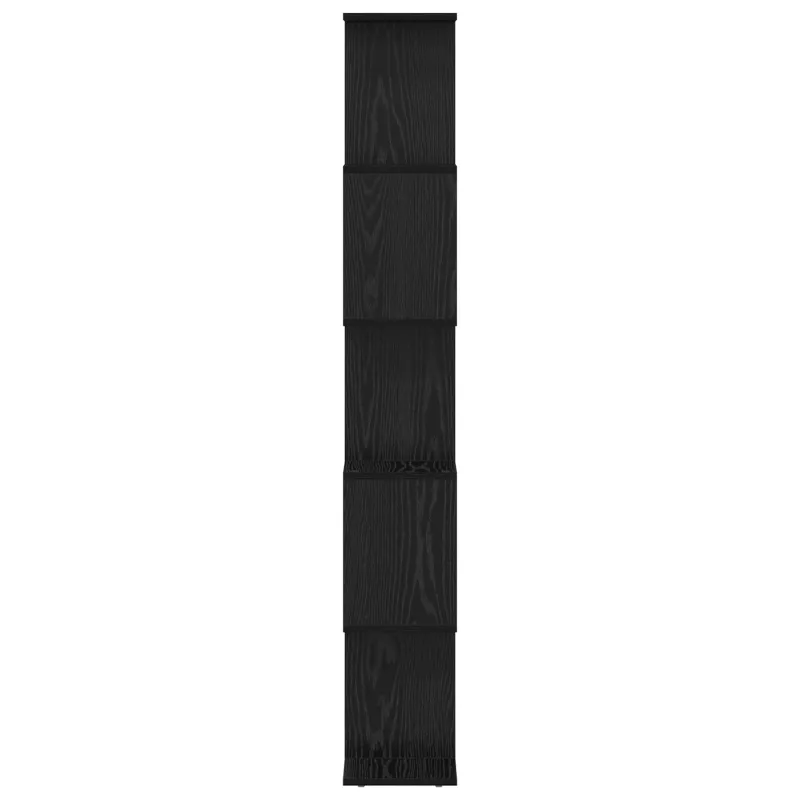Knygų spinta Juodas ąžuolas 70 x 24 x 161 cm Apdirbta mediena