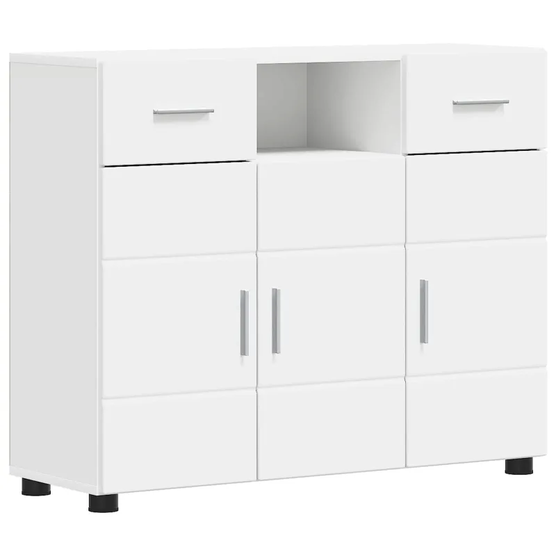 Medinė spinta Balta 88,5 x 30,5 x 73 cm Apdirbta mediena