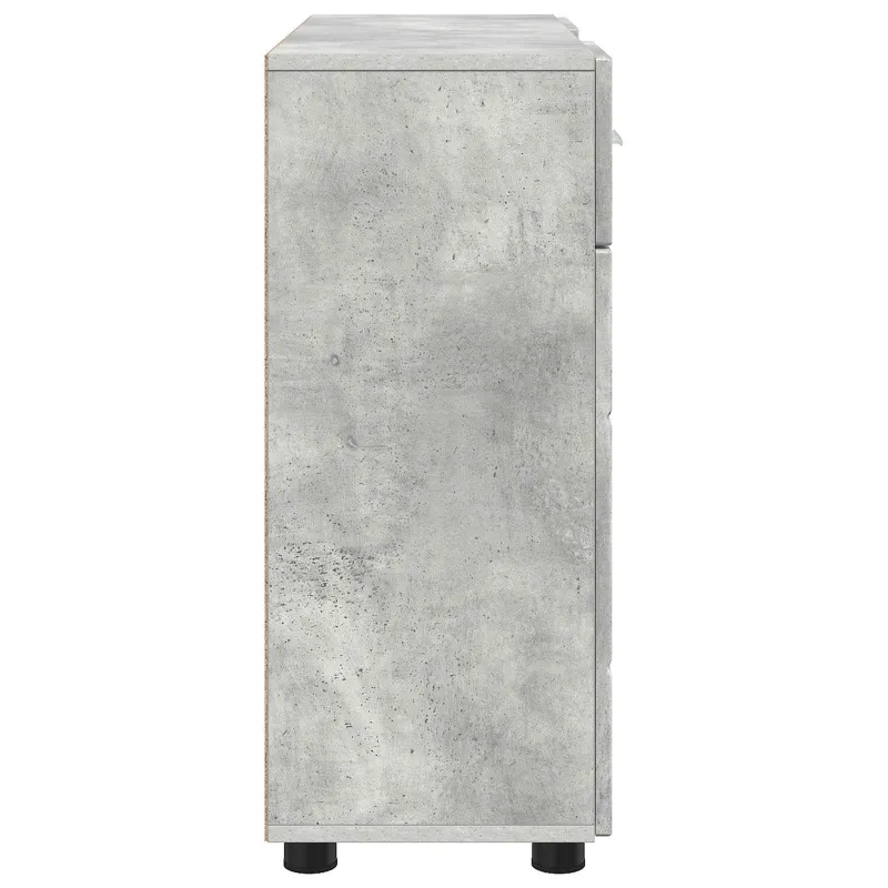 Medinė spinta Betono pilka 88,5 x 30,5 x 73 cm Apdirbta mediena