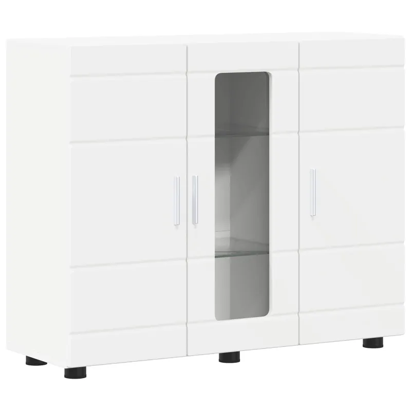 Medinė spinta Balta 88,5 x 30,5 x 73 cm Apdirbta mediena