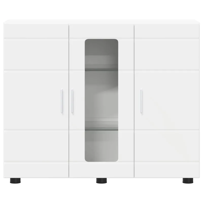Medinė spinta Balta 88,5 x 30,5 x 73 cm Apdirbta mediena