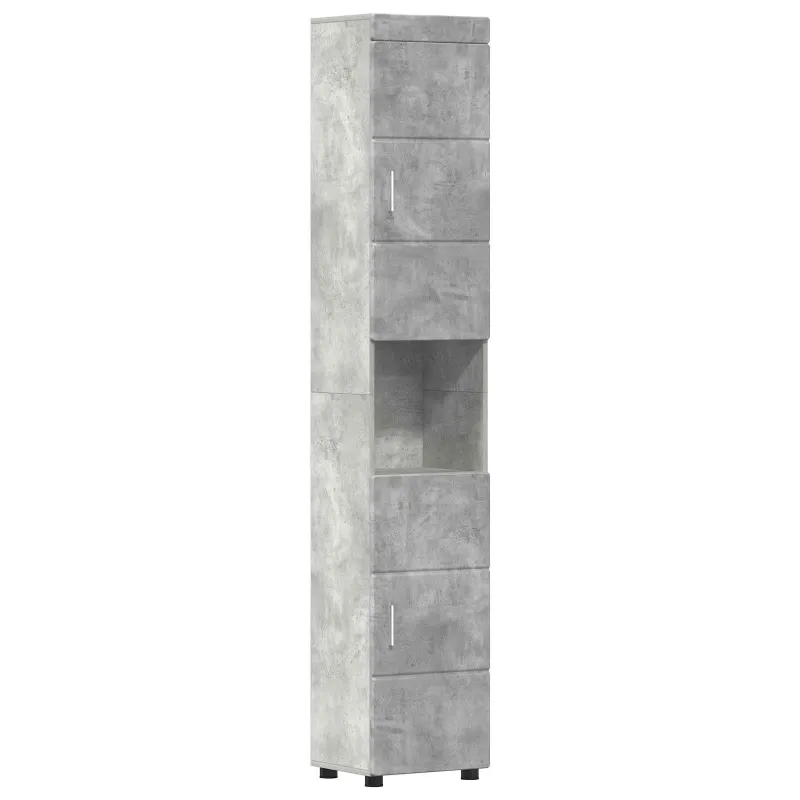 Vonios spintos komplektas TULUM Betono pilka 37 x 31,5 x 203 cm