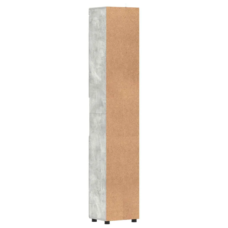 Vonios spintos komplektas TULUM Betono pilka 37 x 31,5 x 203 cm