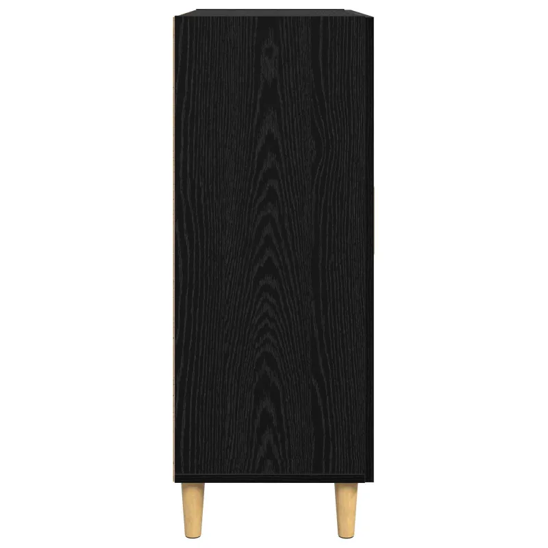 Kabalas juoda ąžuolo 34 x 69.5 x 90 cm Apdirbta mediena