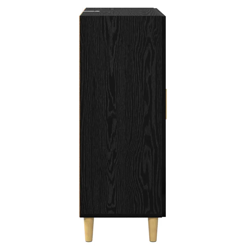 Kabalas Juodas ąžuolas 69,5 x 34 x 90 cm Apdirbta mediena