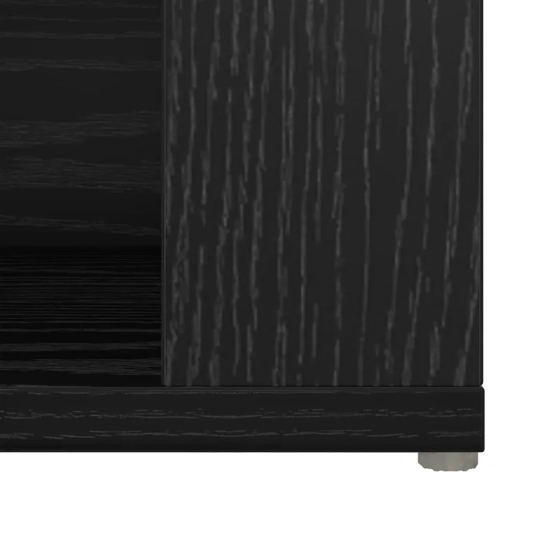 Kabalas Juodas ąžuolas 100 x 30 x 59,5 cm Apdirbta mediena