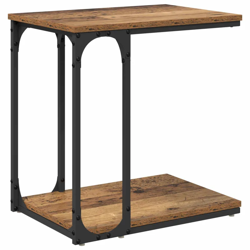 Šoninis stalas Sena mediena 50 x 35 x 52 cm Apdirbta mediena