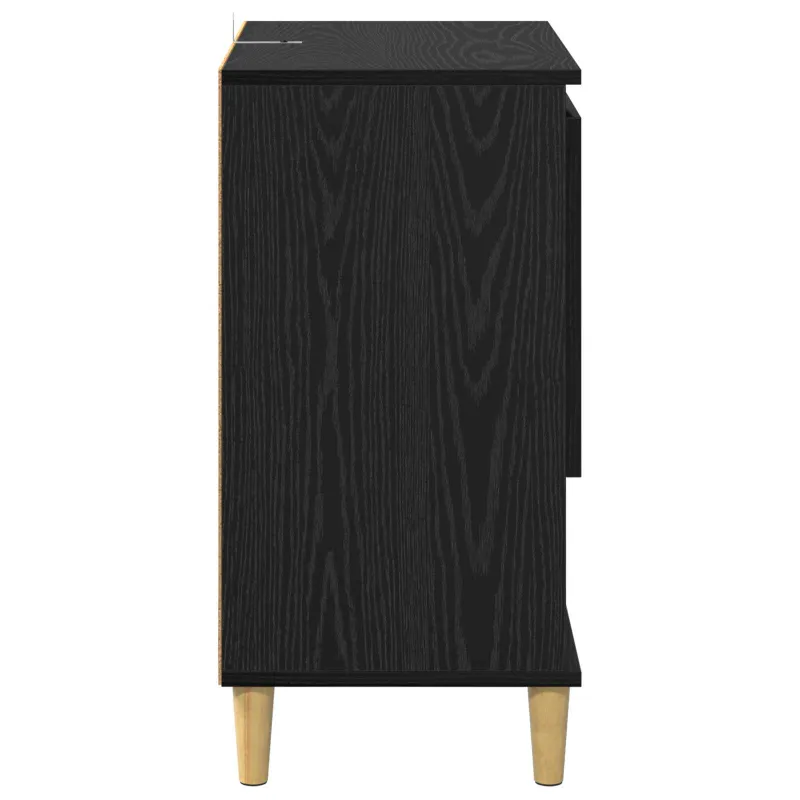 Kabalas juoda ąžuolo 35 x 60 x 70 cm Apdirbta mediena