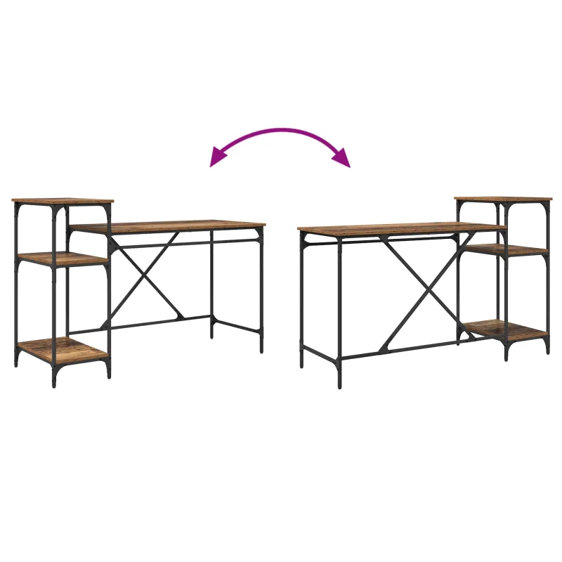 Stalas Senovinis medis 135 x 50 x 90 cm Apdirbta mediena