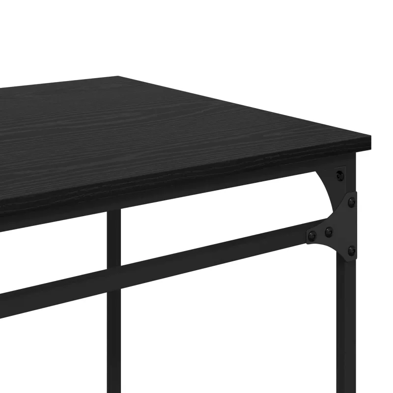 Stalas Juodas ąžuolas 105 x 50 x 90 cm Apdirbta mediena