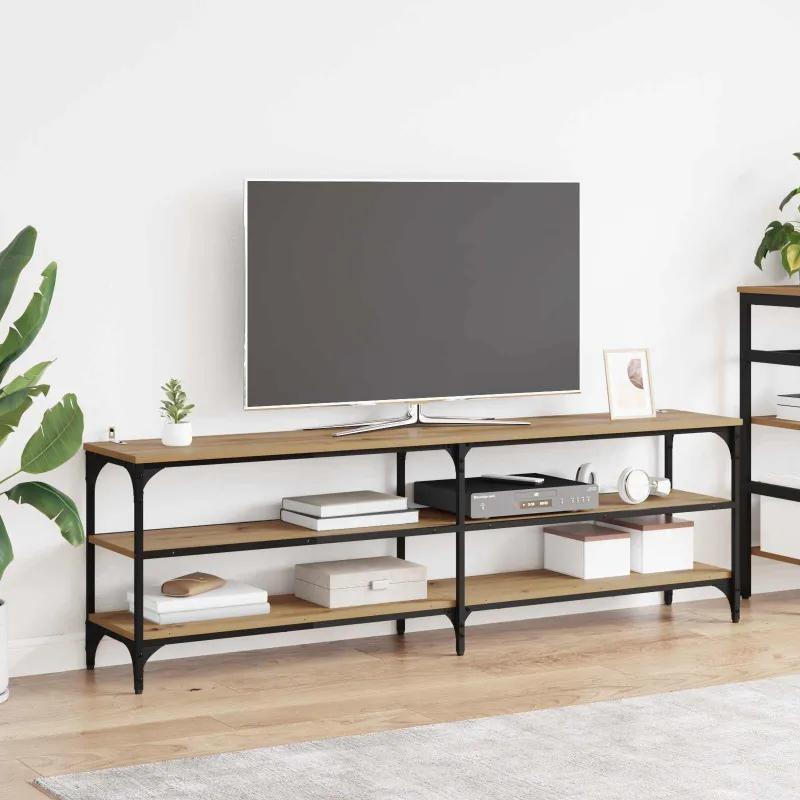 Televizoriaus spintelė Amatininkų ąžuolas 160 x 30 x 50 cm