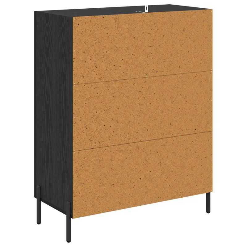 Kabalas Juodas ąžuolas 69,5 x 34 x 90 cm Apdirbta mediena