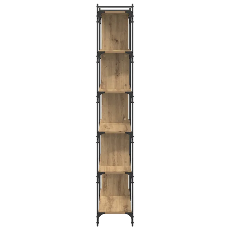 Knygų lentyna artisano ąžuolo 76 x 32 x 192 cm Apdirbta mediena