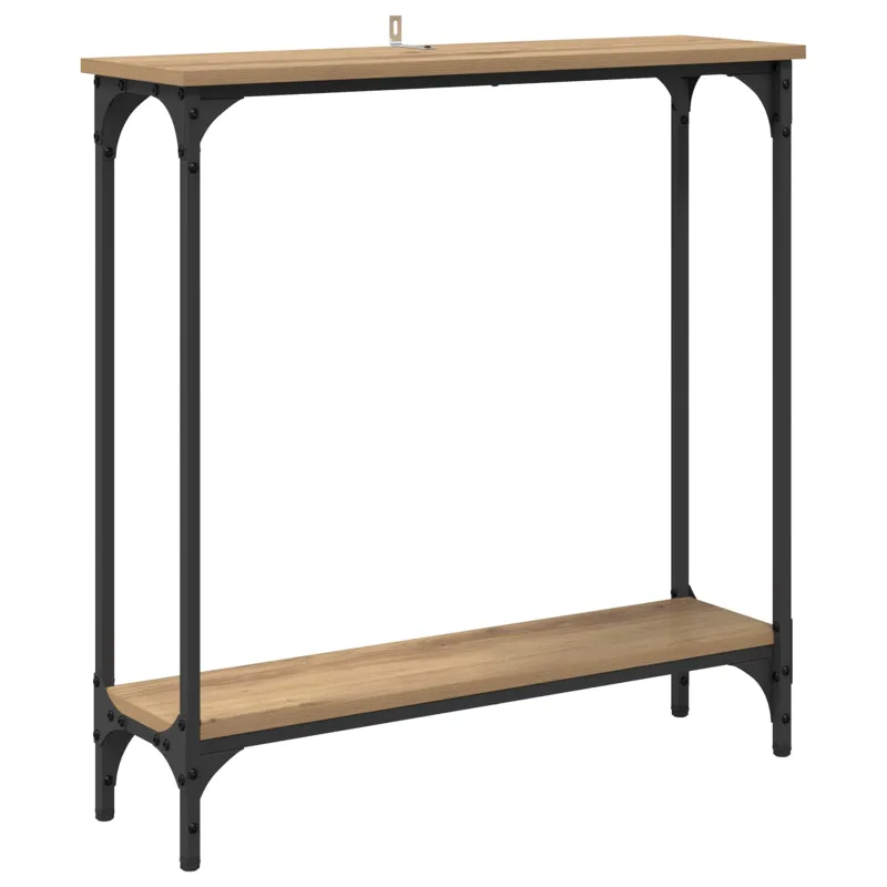 Konsolinis stalas Amatininkų ąžuolas 75 x 22,5 x 75 cm