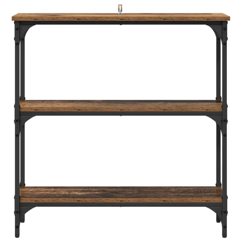 Konsolinis stalas su lentyna Senas medis 75 x 22,5 x 75 cm