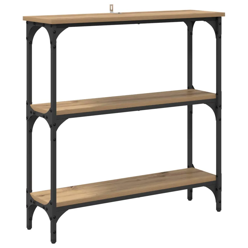 Konsolinis stalas Amatininkų ąžuolas 75 x 22,5 x 75 cm