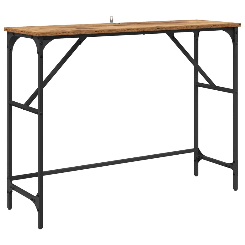 Konsolinis stalas Senas medis 100 x 32 x 75 cm Apdirbta mediena