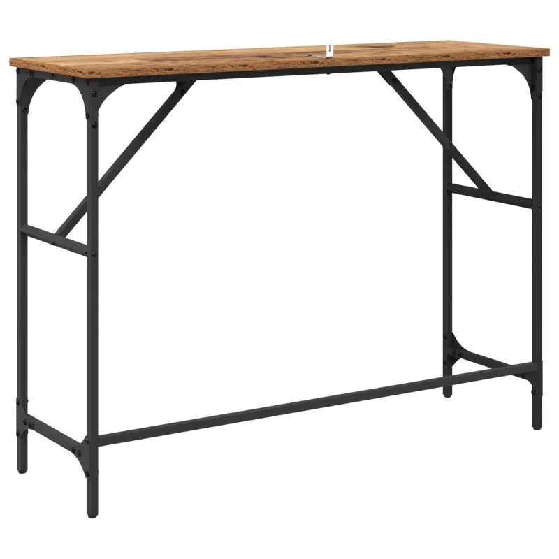 Konsolinis stalas Senas medis 100 x 32 x 75 cm Apdirbta mediena