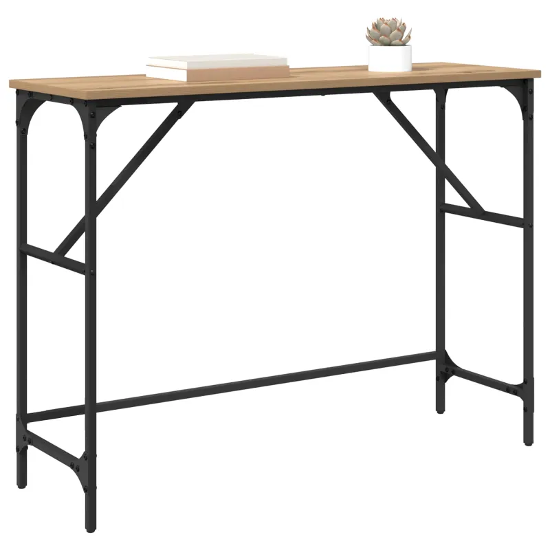 Konsolinis stalas Amatininkų ąžuolas 100 x 32 x 75 cm