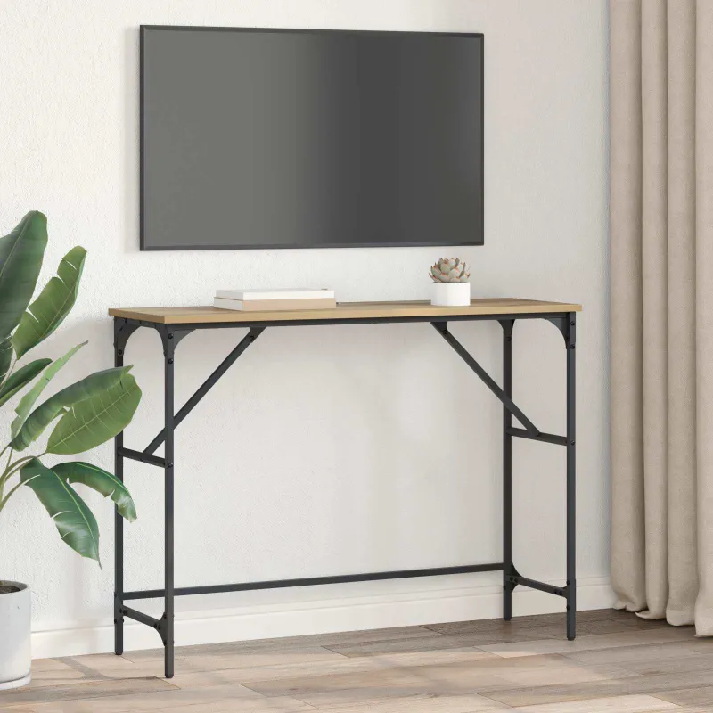 Konsolinis stalas Amatininkų ąžuolas 100 x 32 x 75 cm